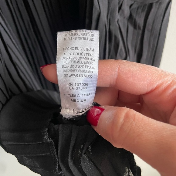 Paper Crane Black Strappy Top - Picture 4 of 5